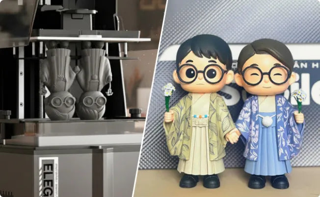 Sample image of 3D printing and painting